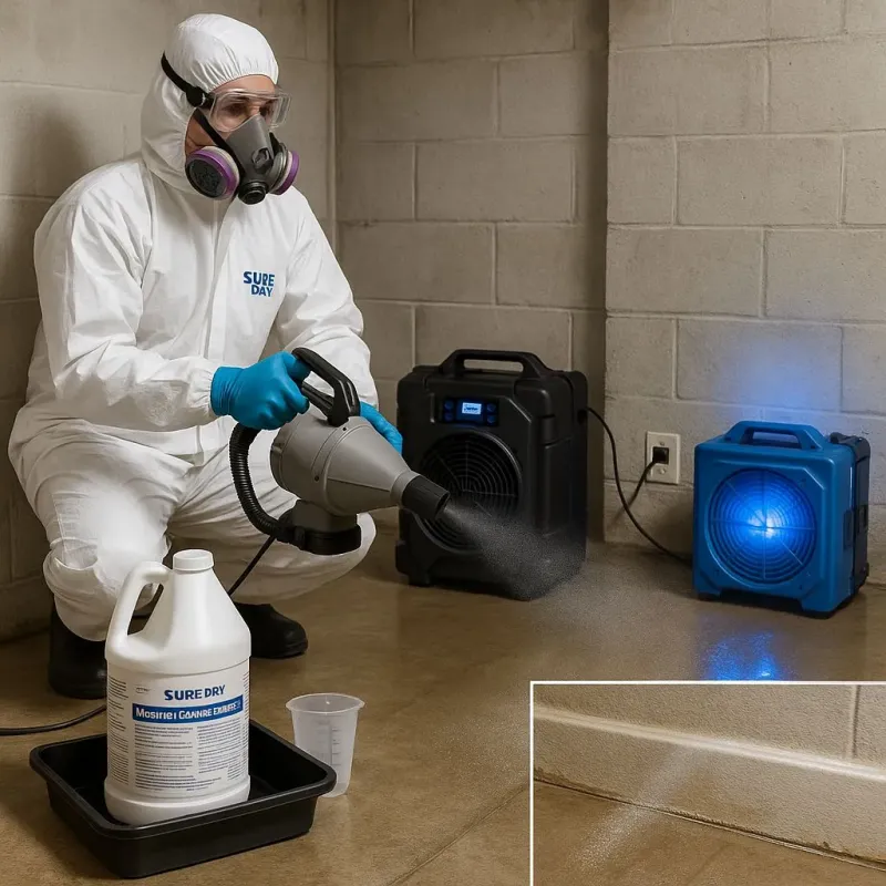 Sanitization and Odor Removal process in Corinth, NY