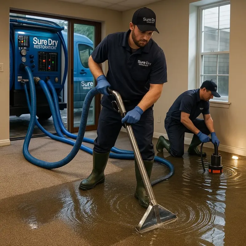 Water Extraction and Removal process in Corinth, NY